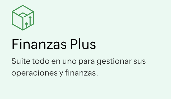 finanzas plus zoho intermicro